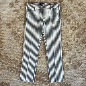Entre Amis Skinny Plaid Wool Blend Pants 8 / 9 yr